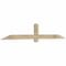 Ekena Millwork Eugene Rough Sawn Timber Gable Bracket, Douglas Fir, 84"W x 14"H x 2"D x 4"F, 4/12 Pitch GBW084X14X0204EUG00RDF - alternate 2